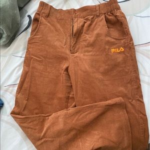 FILA STRAIGHT LEG TROUSERS